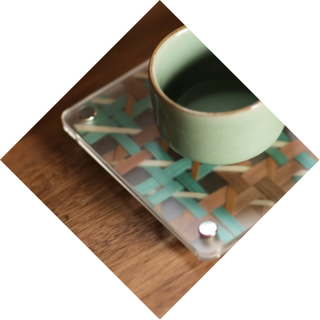 竹编成品细节4
